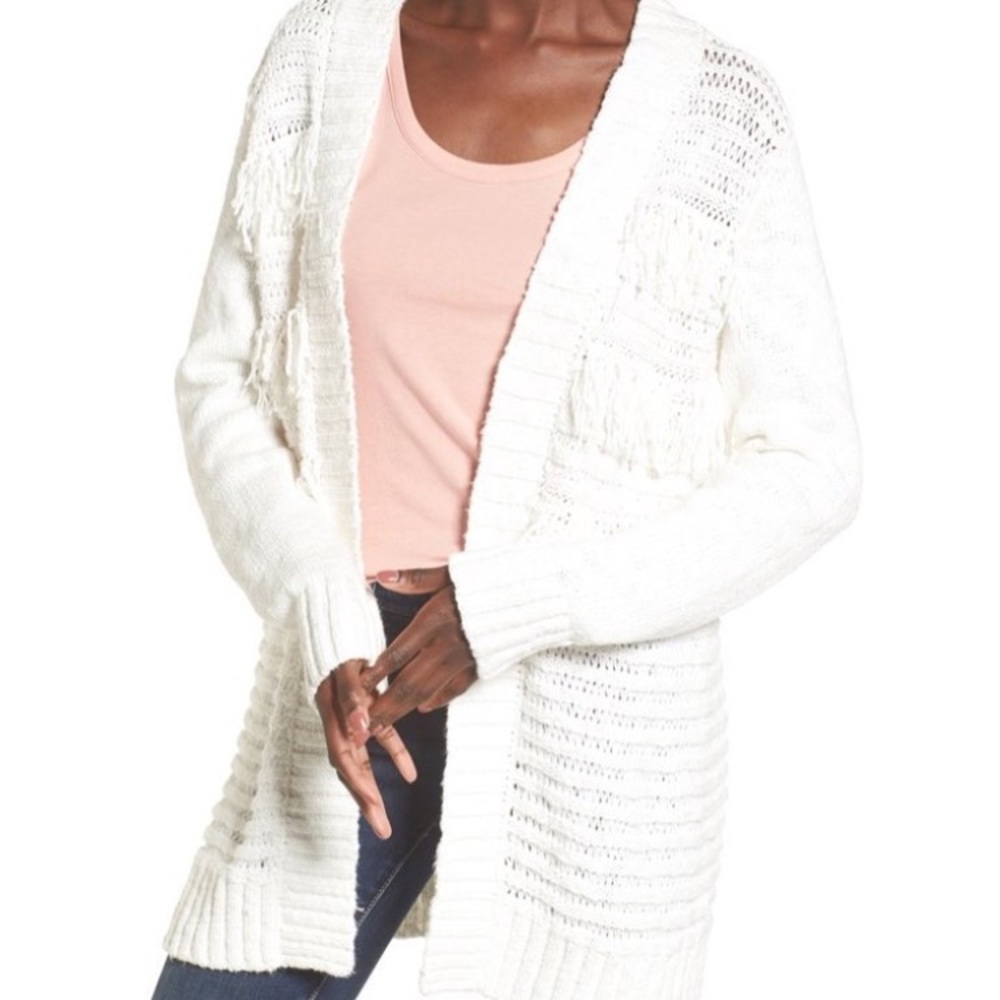 Blank NYC fringe sweater